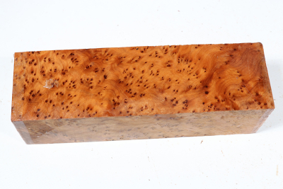Square Thuya Burl 197x58x58mm - ThujM1024