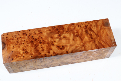 Square Thuya Burl 197x58x58mm - ThujM1030