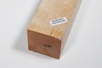 Square Birdseye Maple 505x50x50mm - VogAug0426