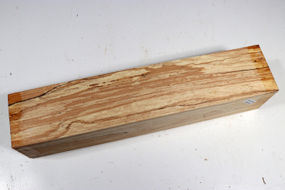 Square Beech spalted 305x65x65mm - GestBu0559