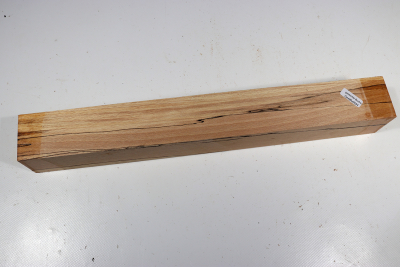 Square Beech spalted 390x50x50mm - GestBu0534