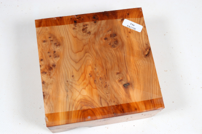 Block Yew Burl 135x135x70mm - Eib1730 Block Yew Burl 135x135x70mm - Eib1730