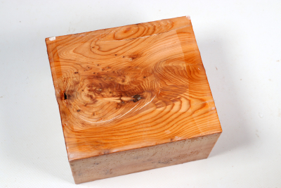 Block Yew Burl 140x120x85mm - Eib1703