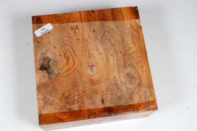 Block Yew Burl 150x150x70mm - Eib1764