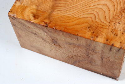 Klotz Eibe Maser 150x150x85mm - Eib1775