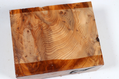 Block Yew Burl 155x125x70mm - Eib1728