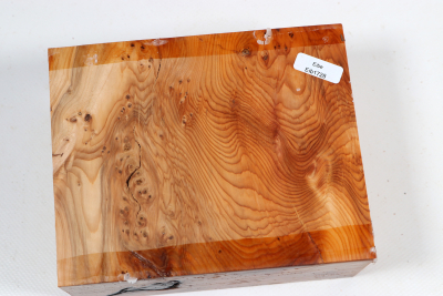 Block Yew Burl 155x125x70mm - Eib1728