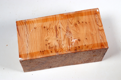 Block Yew Burl 185x95x90mm - Eib1702