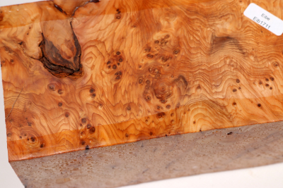 Block Yew Burl 185x95x90mm - Eib1702