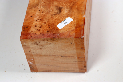 Block Yew Burl 185x95x90mm - Eib1702