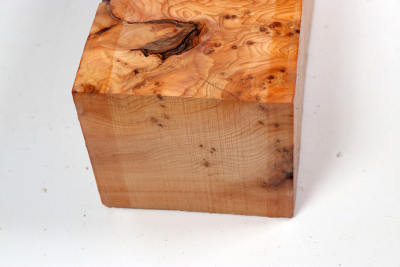 Block Yew Burl 185x95x90mm - Eib1702