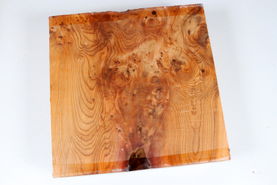 Block Yew Burl 190x190x70mm - Eib1766