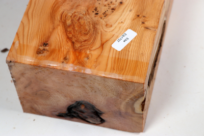 Block Yew Burl 260x130x87mm - Eib1707