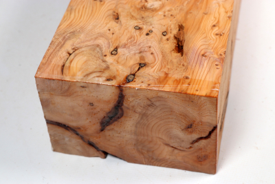 Block Yew Burl 260x130x87mm - Eib1707