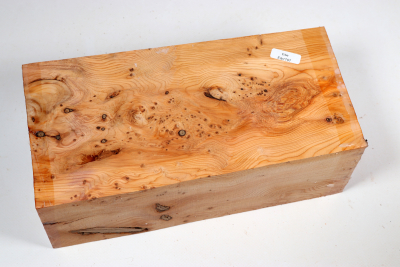 Block Yew Burl 260x130x87mm - Eib1707