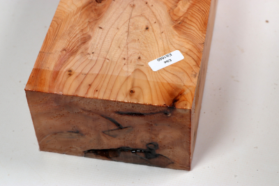 Block Yew Burl 295x115x80mm - Eib1699