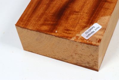 Klotz Honduras Mahagoni / Swietenia curly 185x105x50mm - Swiet0152