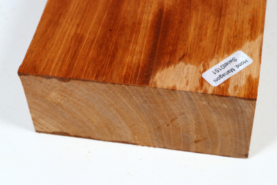Block Honduran Mahogany / Swietenia curly 195x115x50mm - Swiet0151