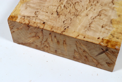 Block Karelian Masurbirch 170x170x55mm - KarMB2799