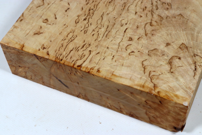 Block Karelian Masurbirch 200x200x55mm - KarMB2795