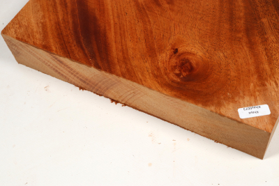Block Khaya Mahogany 285x260x50mm - Khay0073