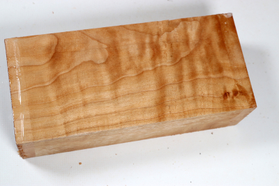 Block Qulited Maple 210x95x58mm - Ahorn0393