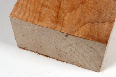 Block Qulited Maple 225x110x70mm - Ahorn0422