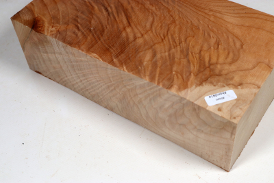 Klotz Muschelahorn 250x135x70mm - Ahorn0414