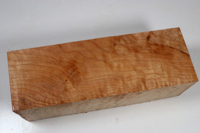 Klotz Muschelahorn 290x100x100mm - Ahorn0412