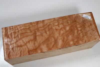 Klotz Muschelahorn 290x100x100mm - Ahorn0412