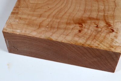 Block Qulited Maple 310x180x56mm - Ahorn0387