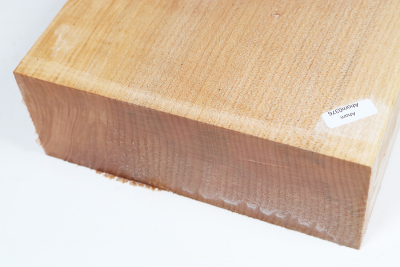 Klotz Muschelahorn schlicht 240x185x70mm - Ahorn0376