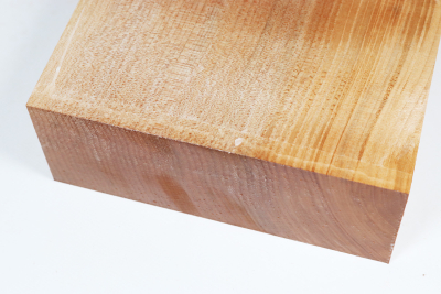 Klotz Muschelahorn schlicht 240x185x70mm - Ahorn0376