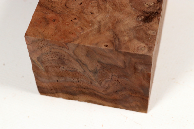 Block Walnut Burl 103x74x60mm - NusBM1274