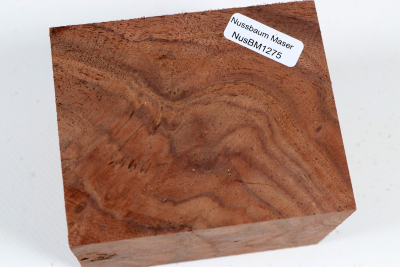 Block Walnut Burl 87x70x62mm - NusBM1275