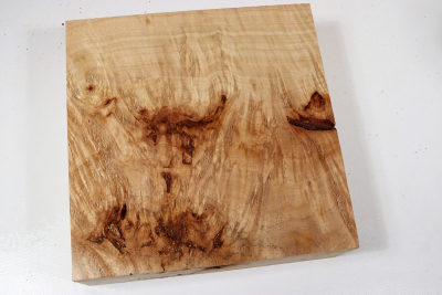 Klotz Pappel Maser 205x205x65mm - PapM0333