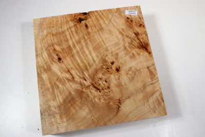 Block Poplar Burl 230x230x65mm  - PapM0328