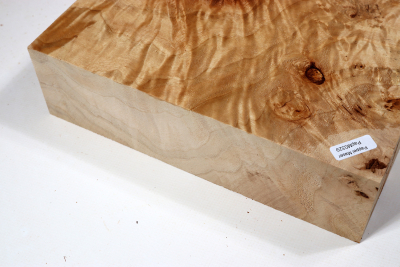 Block Poplar Burl 245x235x65mm  - PapM0329