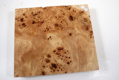 Block Poplar Burl 265x235x65mm  - PapM0317
