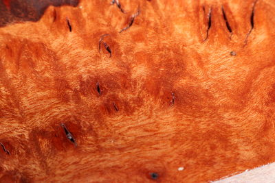 Block Red Resin Burl 100x75x50mm - RedRe0258