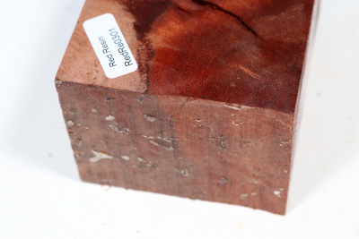 Block Red Resin Burl 110x72x57mm - RedRe0301