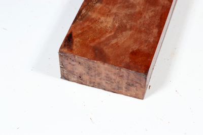 Block Red Resin Burl 155x60x30mm - RedRe0141