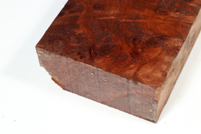 Block Red Resin Burl 160x85x40mm - RedRe0118