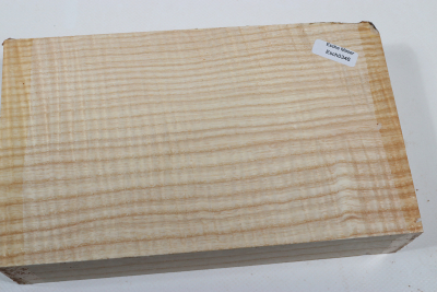 Block Curly Ash 210x125x50mm - Esch0346 Block Curly Ash 210x125x50mm - Esch0346