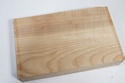 Block Curly Ash 270x175x50mm - Esch0337