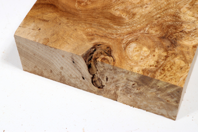 Block Japanese Pagoda Tree Burl 160x145x50mm - Schnu0279