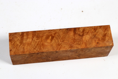 Knife Block Afzelia Burl - AfXy0067