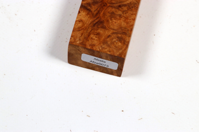 Knife Block Afzelia Burl - AfXy0073