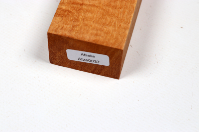 Messergriffblock Afzelia Xylai  - AfXy0037