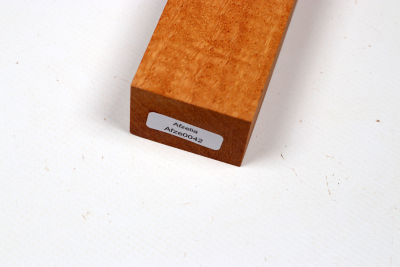 Messergriffblock Afzelia Xylai  - AfXy0042